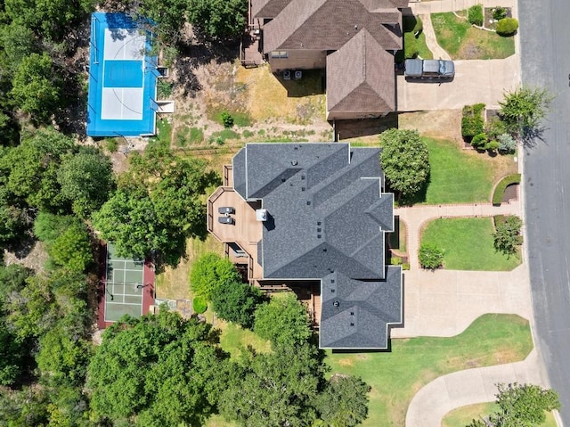 2807 Round Table Rd, Austin, TX 78746 - bird's eye view
