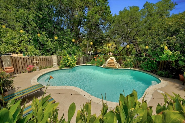314 Hurst Creek Rd, Lakeway, TX 78734 - view of pool featuring a fenced backyard and a patio