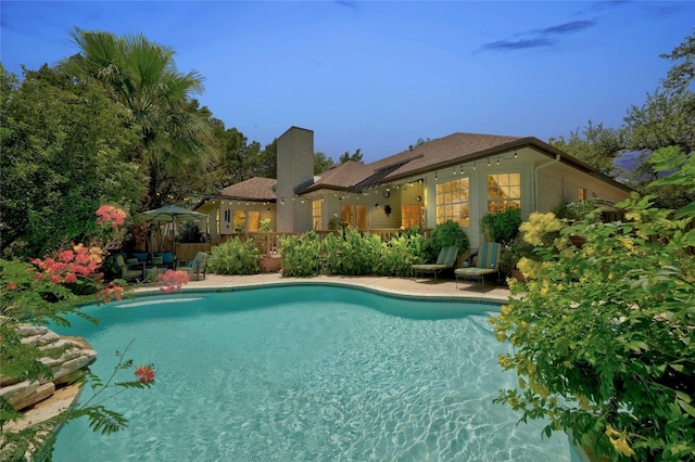 314 Hurst Creek Rd, Lakeway, TX 78734 - outdoor pool featuring a wooden deck