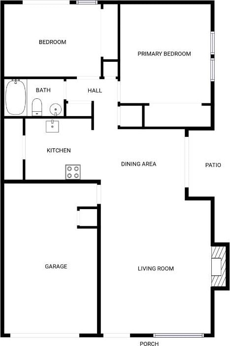 2603 Tracy Trl, Austin, TX 78728 - view of floor plan / room layout