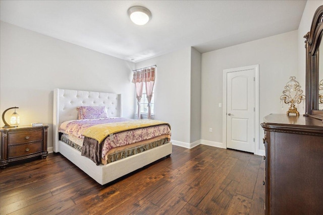 1600 Morning Moon Cir, Austin, TX 78732 - bedroom featuring dark wood-type flooring and baseboards