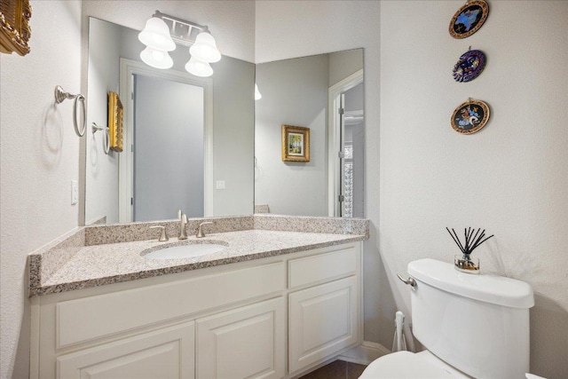 1600 Morning Moon Cir, Austin, TX 78732 - bathroom with toilet and vanity