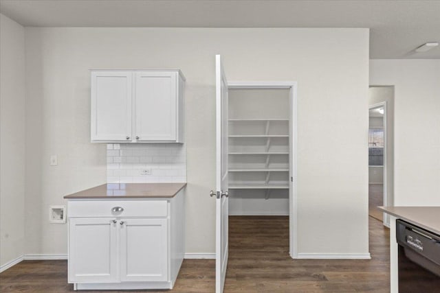 view of storage area