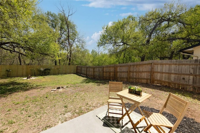 3005 Canter Ln, Austin, TX 78759 - fenced backyard with a patio
