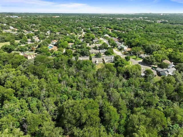 3005 Canter Ln, Austin, TX 78759 - aerial view of property and surrounding area featuring a heavily wooded area