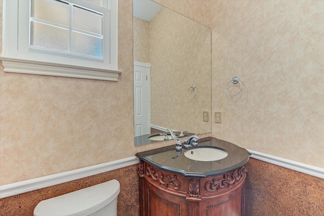 7304 Halbert Dr, Austin, TX 78750 - bathroom featuring vanity and toilet