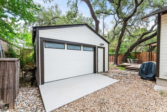 2310 Euclid Ave, Austin, TX 78704 - view of detached garage