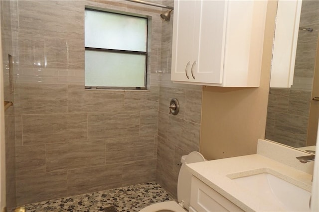 2706 Salado St Unit 210, Austin, TX 78705 - full bathroom with vanity and tiled shower