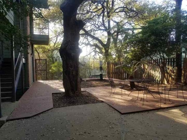 2706 Salado St Unit 210, Austin, TX 78705 - view of home's community with a patio area