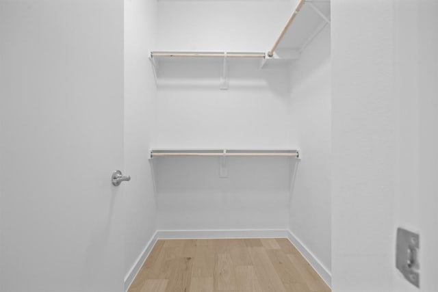 2209 Mcfly Pl, Austin, TX 78723 - walk in closet featuring light wood-type flooring