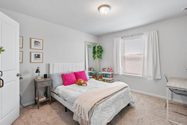 5833 Bianca Dr, Round Rock, TX 78665 - carpeted bedroom with baseboards
