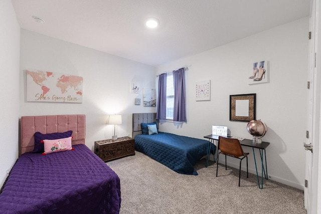 2233 Bravo Pass, Leander, TX 78641 - carpeted bedroom with baseboards