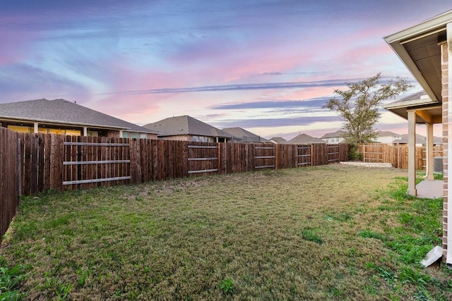 2233 Bravo Pass, Leander, TX 78641 - view of yard at dusk