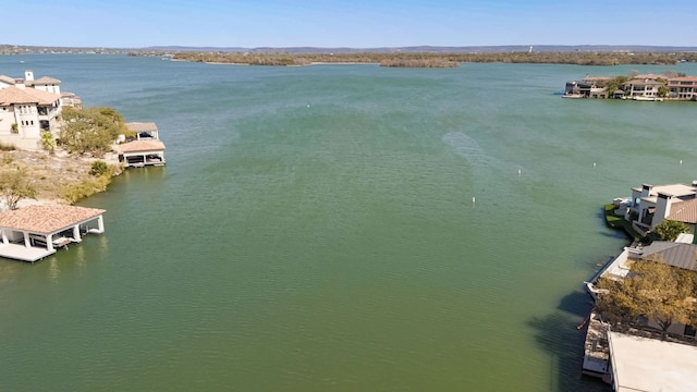 3012 Driftwood Ln, Horseshoe Bay, TX 78657 - bird's eye view of a large body of water