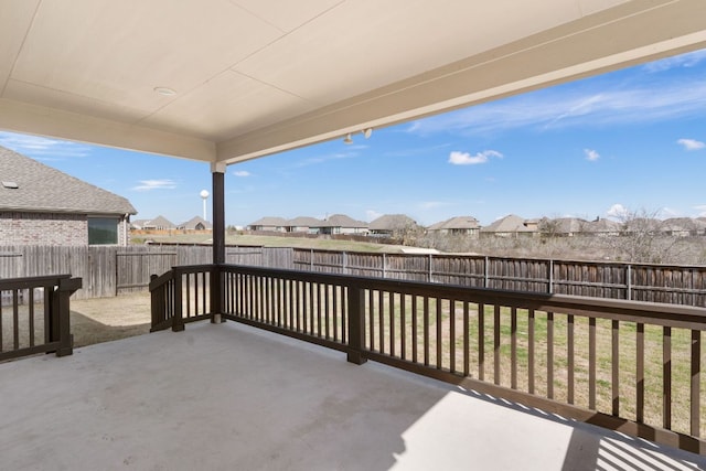277 Biscayne Bay Bnd, Kyle, TX 78640 - fenced backyard featuring a residential view and a patio