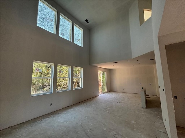 20110 Lee Ln, Lago Vista, TX 78645 - spare room featuring a towering ceiling