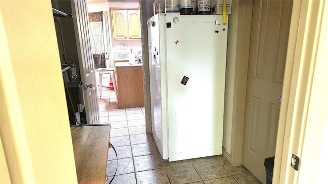 1149 State Highway 21 W Unit A, Cedar Creek, TX 78612 - hall with tile patterned flooring