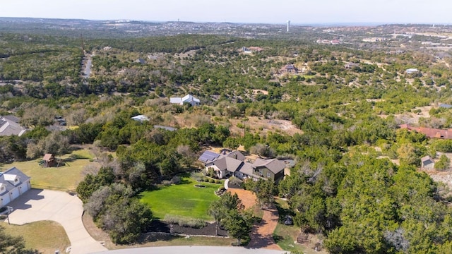 aerial view