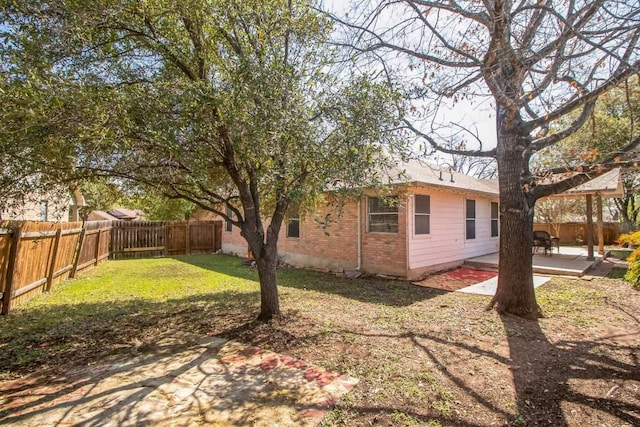 12316 Sugar Leaf Pl, Austin, TX 78748 - fenced backyard with a patio