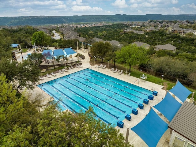 12029 Portobella Dr, Austin, TX 78732 - view of swimming pool