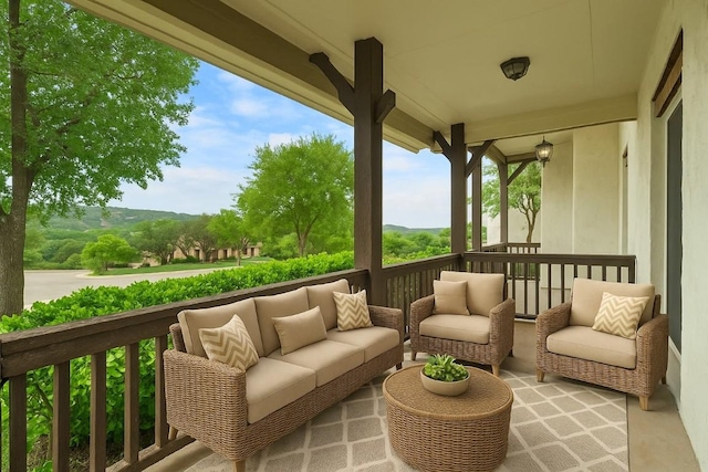12029 Portobella Dr, Austin, TX 78732 - view of patio with an outdoor living space