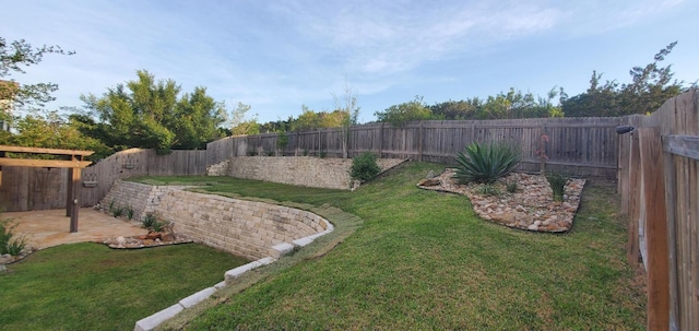 12029 Portobella Dr, Austin, TX 78732 - view of yard with a patio
