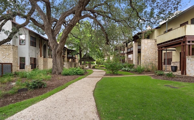 1701 Ravey St, Austin, TX 78704 - view of property's community featuring a lawn
