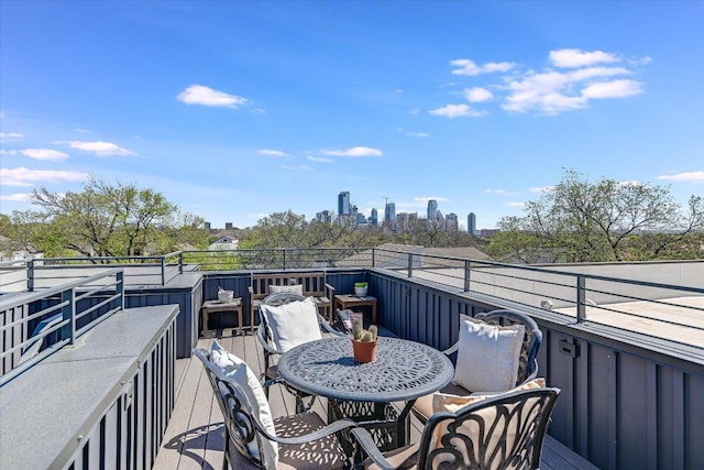 1715 Enfield Rd Unit 302, Austin, TX 78703 - view of wooden terrace