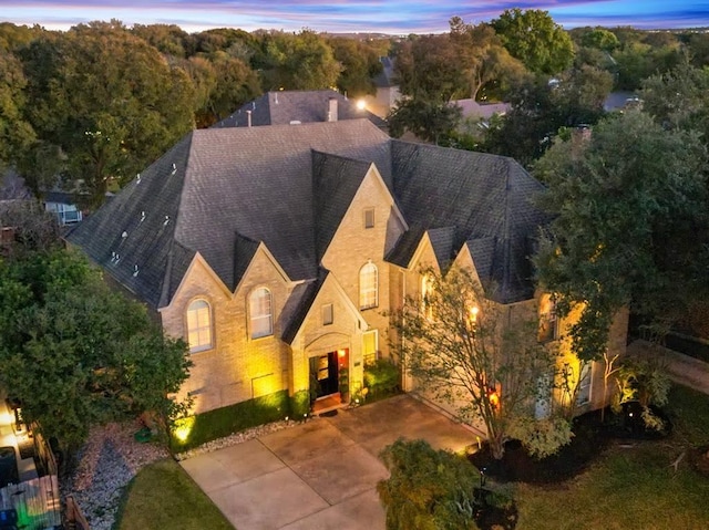 10105 Shinnecock Hills Dr, Austin, TX 78747 - view of aerial view at dusk