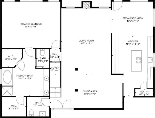 10105 Shinnecock Hills Dr, Austin, TX 78747 - floor plan / room layout