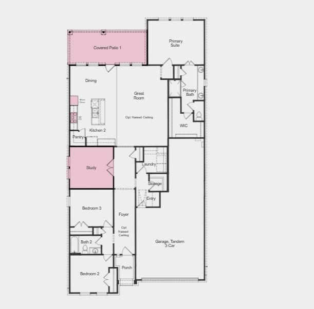 309 Golden Sage Ave, Georgetown, TX 78633 - view of room layout