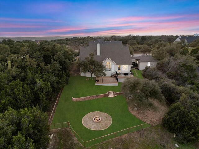 9943 Derecho Dr, Austin, TX 78737 - aerial overview of property's location