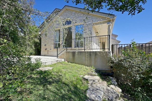 5903 Cane Pace, Austin, TX 78746 - view of back of property