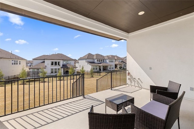 1005 Trevi Fontana, Leander, TX 78641 - view of patio / terrace featuring a residential view