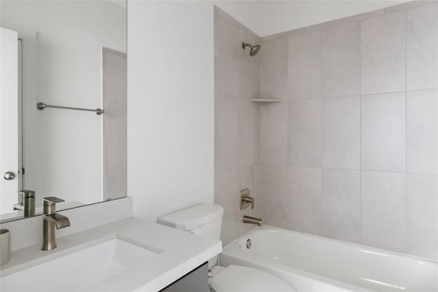 1005 Trevi Fontana, Leander, TX 78641 - full bathroom featuring vanity and bathtub / shower combination