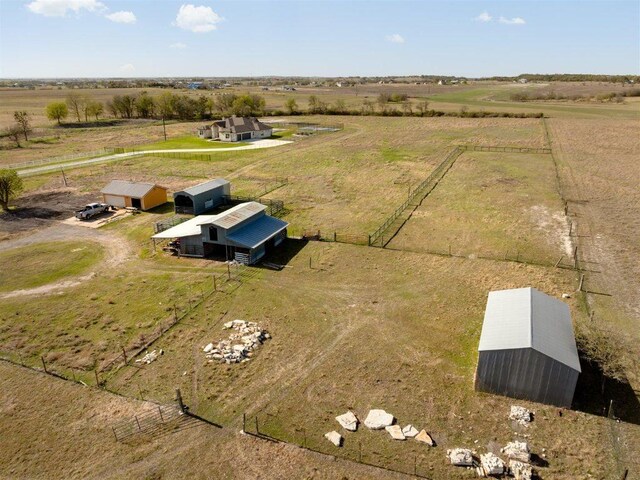 425 Private Road 915, Georgetown, TX 78633 - bird's eye view with a rural view