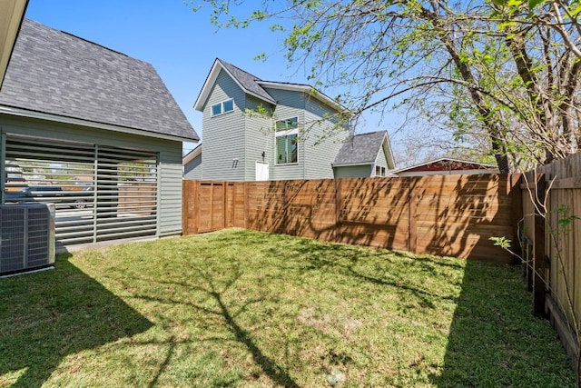 710 Philco Dr, Austin, TX 78745 - view of yard with central AC