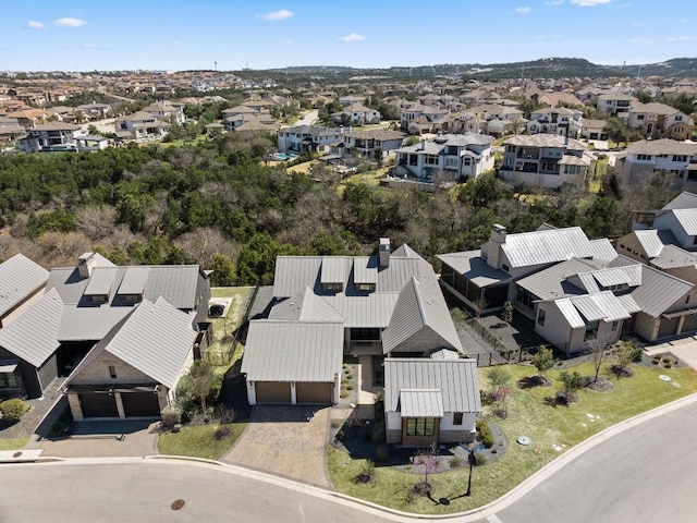 316 Hidden Beacon Bnd, Lakeway, TX 78738 - aerial view of residential area