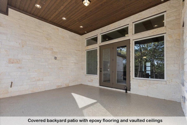 145 Gaston Dr, Bastrop, TX 78602 - view of patio