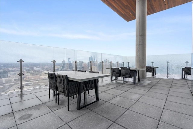 44 E Ave Unit 3402, Austin, TX 78701 - view of patio with a view of city