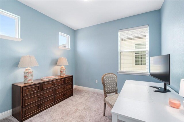 9003 Jodie Ln, Austin, TX 78748 - office area featuring light colored carpet and baseboards