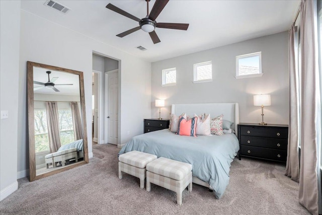 9003 Jodie Ln, Austin, TX 78748 - bedroom featuring carpet, baseboards, and a ceiling fan