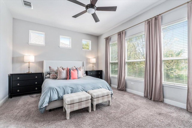 9003 Jodie Ln, Austin, TX 78748 - carpeted bedroom with baseboards and a ceiling fan