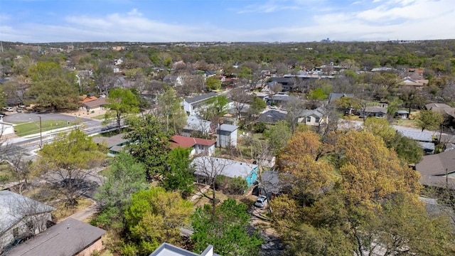 2708 W 49th St W, Austin, TX 78731 - aerial view of property and surrounding area with nearby suburban area