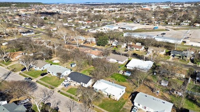 703 S 13th St, Copperas Cove, TX 76522 - aerial view of property and surrounding area featuring nearby suburban area