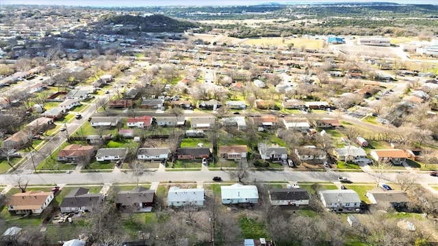 703 S 13th St, Copperas Cove, TX 76522 - aerial view of property and surrounding area with nearby suburban area