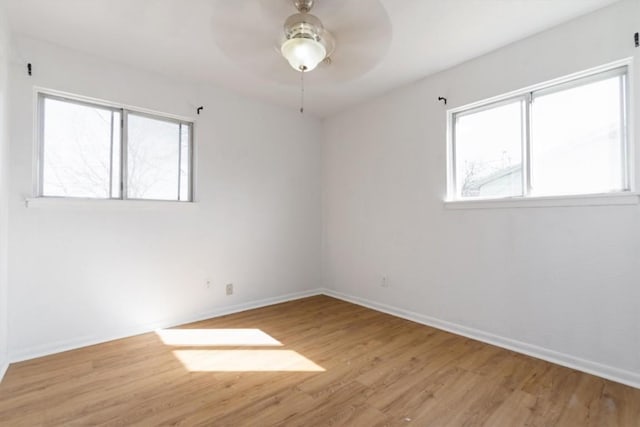 703 S 13th St, Copperas Cove, TX 76522 - empty room with wood finished floors and ceiling fan