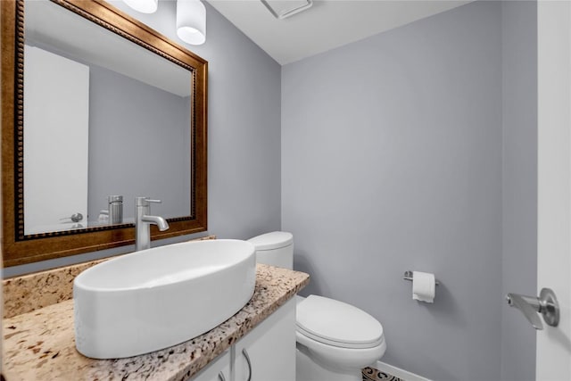 207 Lasso St, Horseshoe Bay, TX 78657 - bathroom with toilet and vanity