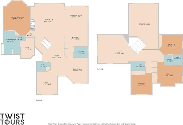 2707 Disantis Pl, Cedar Park, TX 78613 - view of home floor plan