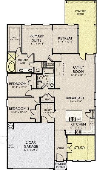 8213 Grenadier Dr, Austin, TX 78738 - property floor plan